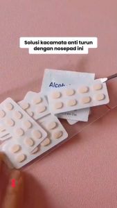[8PCS] Nosepad Bantalan Penyangga Hidung Anti Slip Kacamata