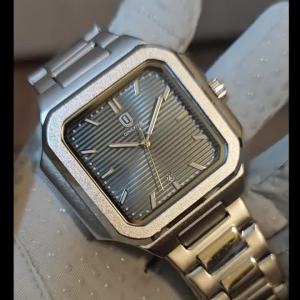QINGXIYA Brand Square Fashion Man Wristwatch Waterproof Luminous Date Quartz Mens Watches Stainless Steel Luxury Men Watch Reloj