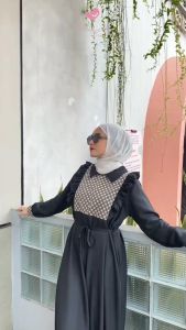 Gamis Falisha Dress Original By Loveme GAMIS SAJA GAMIS KOREAN LOOK