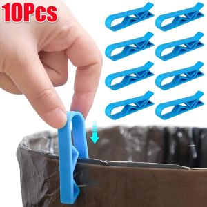 Polocat2/10 miếng Thùng rác nhựa chống trượt gia dụng túi đựng rác tiện lợi kẹp cố định đóng kẹp niêm phong