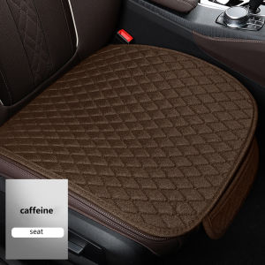 Car Seat Cover Protector Linen Front Rear Back Cushion Protect Pad Mat Backrest for Auto Interior Truck Suv Van