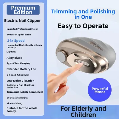 OVL | Electric Safe Childrens Nail Clipper & Filer