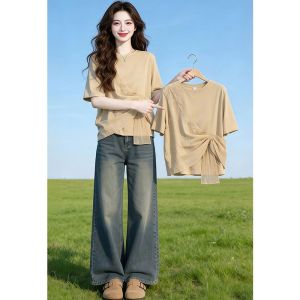 AIYITI | Unique Slimming Large Size T-Shirt Top