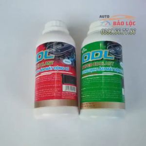 Nước làm mát động cơ ô tô hãng ODL màu xanh màu đỏ 500ml chuẩn công nghệ Đức