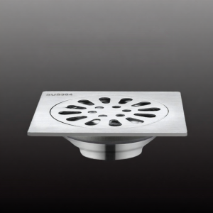 TEKANAI | Odor-Preventing Deep Water Seal 304 Stainless Steel High-Flow Floor Drain