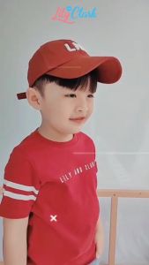 Lily And Clark Topi Anak Baseball Warna Marun TB10 LNC