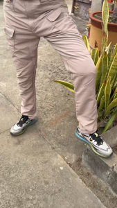 【Buy 1 Get 1 Free】 IX7 Tactical Pants Mens Quick-Drying  Waterproof Cargo Trousers Outdoor Multi Pocket Work Pants Casual Straight