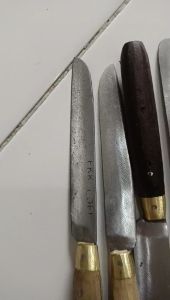 pisau dapur kecil dan tanggung super murah 25 cm bahan plat baja alat dapur high quality