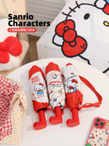 Cà Vạt Chống Nắng Kitty Cat Nhỏ Màu Đỏ Có Thể Dùng Cho Mọi Thời Tiết Mũ Trùm Đầu Hình Quả Táo Chống Tia UV Dễ Thương Có Nơ Bướm