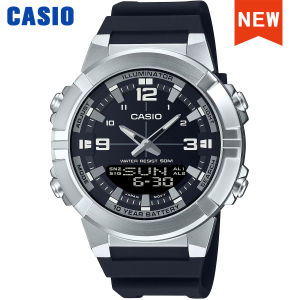 Casio | Đồng Hồ Thạch Anh Nam Casio AMW-870D-1A Đồng Hồ Đeo Tay Phong Cách Doanh Nhân Bằng Thép Không Gỉ Có Dây Đeo Có Khóa