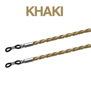 Thick Twist Sunglasses Premium PU Leather Rope Chains Glasses Lanyard Straps Outdoor Sports Anti-Slip Eyeglasses Accessories