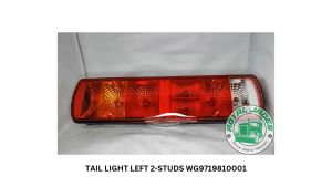 1pc New Truck Spare Parts High Quality Tail Light Left 2-studs WG9719810001 Howo 371