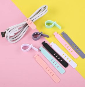 (Mua 5 Sản Phẩm Được Tặng 10 Sản Phẩm) Phụ Kiện Cuộn Dây Cáp Silicone Màu Kẹo Thiết Bị Bảo Vệ Bàn Phím Chuột Dây Dữ Liệu Tai Nghe USB Chất Lượng Tốt