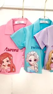 เสื้อผ้าเด็กผู้หญิง ชุดเซ็ตเด็กผญ SweetKids พร้อมส่งจากกทม 2023 แฟชั่นเจ้าหญิง Polo เสื้อผ้า ชุดสูทสองชิ้น 110-150cm
