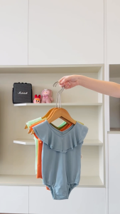 Bộ bơi liền thân cổ bèo bé gái - Boi013