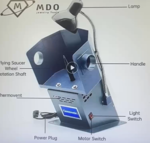 PHYHOO DM-4 polishing machine 220V for polishing and grinding metal surfaces and jewelry tools