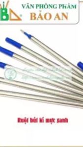 CCOMBO 3 Ruột bút ký  Thầy Ánh thay thế mực xanh mực đen ngòi bút 0.7mm