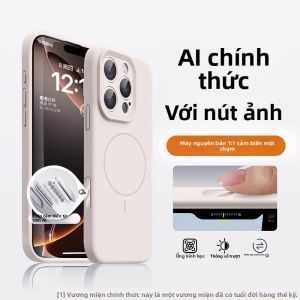 GUANBAINIAN | Ốp Lưng Bảo Vệ Nút Camera AI iPhone 16 Pro Max