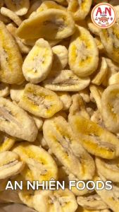 Chuối sứ sấy khoanh giòn (nguyên miếng- có video)