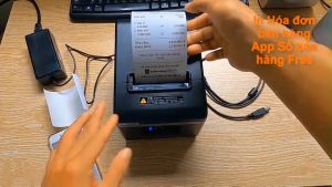 Máy in hóa đơn bán hàng K80 máy in nhiệt xprinter Wifi kết nối không dây để in bill / hóa đơn bán lẻ