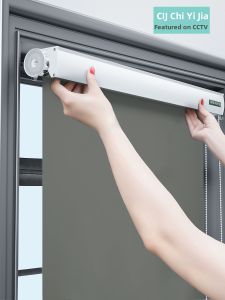 CHIYIJIA | Rèm Cuốn Chặn Ánh Sáng cho Phòng và Cửa Sổ Không Cần Khoan