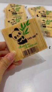 (6 PACK) Tusuk Gigi Bambu Refill / Tusuk Gigi Kayu / Isi Tusuk Gigi Kayu