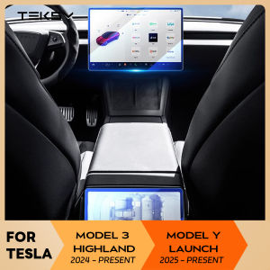 Tempered Glass Film Protector for New Tesla Model Y Launch Juniper 2025 and Model 3  Highland 2024 Touch Screen Protective  Film