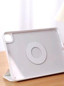 เคสไอแพด หมุน 720° แม่เหล็กแรงสูง วัสดุ PC ถอดออกได้ Pro11 2024 Air6 Air4 Air5 10.9 เคส ipad gen9 gen8 10.2 Gen11 Air7 11 Pro 11 นิ้ว Gen10 mini6/7