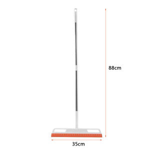 35CM Magic Broom Long Handle Silicone Scraper Magic Wiper Floor Toilet Bathroom Squeegee Scrubber Household Cleaning Tools