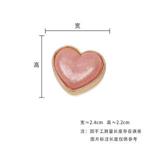 Móc Giày KT Mèo Nhung Hồng Clogs Crocs Trang Trí Giày Hoa Ngọc Trai Lá Hoa Anh Đào Chuỗi Móc Giày Dễ Thương Phụ Kiện Giày