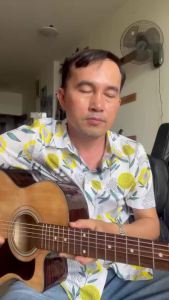 Đàn guitar acoustic DVE70 âm thanh ổn dành cho bạn mới tập Duy Guitar Store