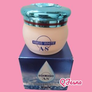 PAKET WHITENING AMOS WHITE CREAM siang malam