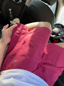 LIUBU | Dopamine Pink Quick-dry Shorts Ice Silk