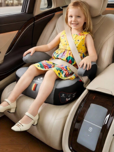 bebelock | Car Safety Booster Seat Portable Easy 3-12 Years Old