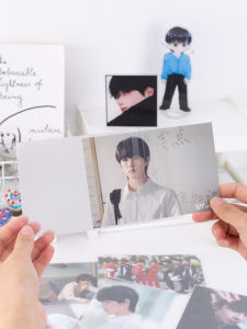 Matte Finish Postcard Protector Sleeve Flat Mouth Small Card Album Cover for Pokemon Yu-Gi-Oh Ultraman Movie Snacks Storage