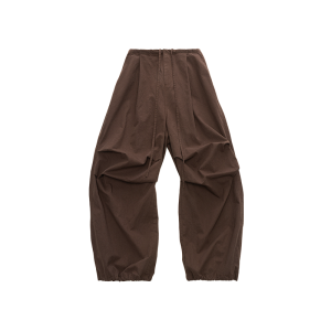 1JINN STUDIO | Vintage Washed Loose Drawstring Waist Work Pants
