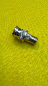 12108 BNC ท้ายเกลียวนอก BNC เกลียวนอก เกรด B (สีเงิน) 10 ตัว