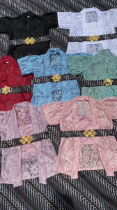 Kebaya Anak Perempuan Lengan Pendek