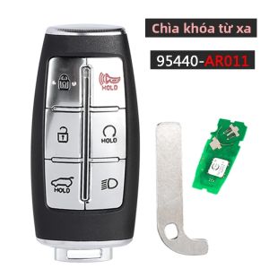 Chìa Khóa Điều Khiển Từ Xa Không Cần Chìa KEYECU 433MHz Cho Hyundai Genesis GV70 2021-2025 Tương Thích Với Mã Phụ Tùng 95440-AR