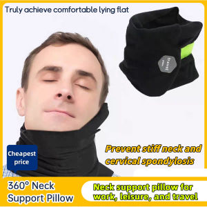 Lightweight neck pillow 360° Support Travel Comfortable Neck Pillow Portable Ultra Soft Memory Foam Pillow NeckSupport Bantal