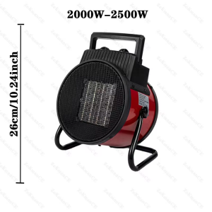 Máy Sưởi Điện Gốm Sứ Di Động 3500W Điều Khiển Nhiệt Độ 2500W Làm Ấm Không Gian Nhanh Chóng Có Chức Năng Tự Động Tắt An Toàn