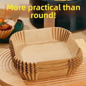 MEISITEKEKE | Air Fryer Use Silicone Oil Absorbent Pads and Containers