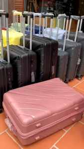 SALE Vali Nhựa PP cao cấp siêu bền chống bể vỡ khóa kéo 2 lớp chống trộm thích hợp ký gửi nước ngoài