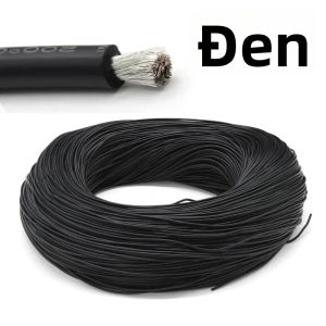 Cáp Silicon Dẻo 5/10M 30AWG-8AWG Dây Điện Đồng Mạ Thiếc Dây Điện Ô Tô Chịu Nhiệt Mềm Dây Điện Ô Tô Cho Đèn Pin Ô Tô