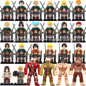 Nhân Vật Attack on Titan Bằng Gạch Lego