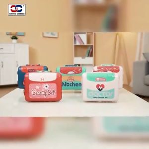 Mainan Kitchen Play Set Little Chefs Set Masak Masakan I 3IN1 Beauty Playset Mainan Make up Dandan Salon I 3In1 Dokter Playset