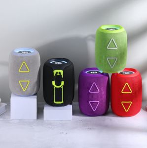 T&G TG-655 TWS Bluetooth Portable Wireless Full Bass Splashproof Speaker with LED Colorful Light Modes