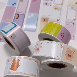 Sticker Label Nama Buku Tag Jar Toples 25 x 5 cm (1 roll / ±250 pcs)