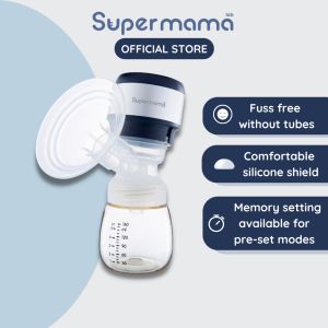 Supermama Lab Flexifit Tubeless Breast Pump | Wireless | Silent & Portable