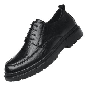 GNAI | Business Wedding Derby Shoes Leather Elevator Shoes
